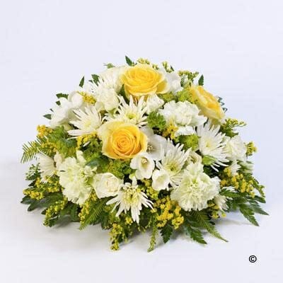 Classic Posy Yellow and White