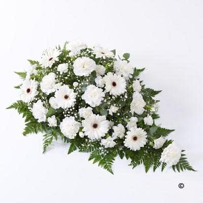 [Funeral Flowers Teardrop Spray White] Funeral Flowers Teardrop Spray White